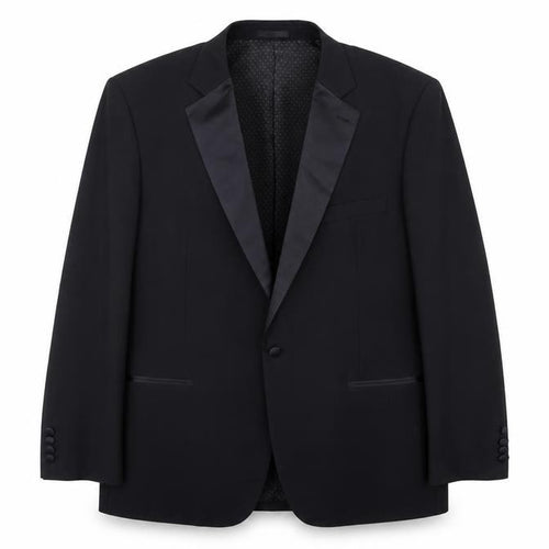 1860 Limited Collection Men's Black Blazer Size 48
