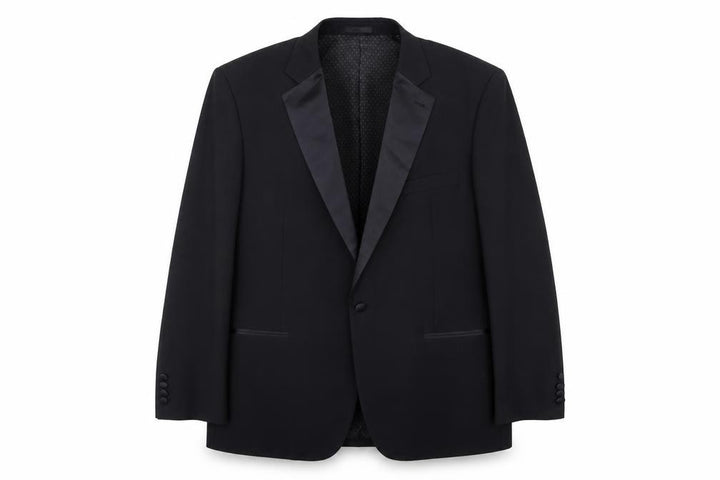 1860 Limited Collection Men's Black Blazer Size 48