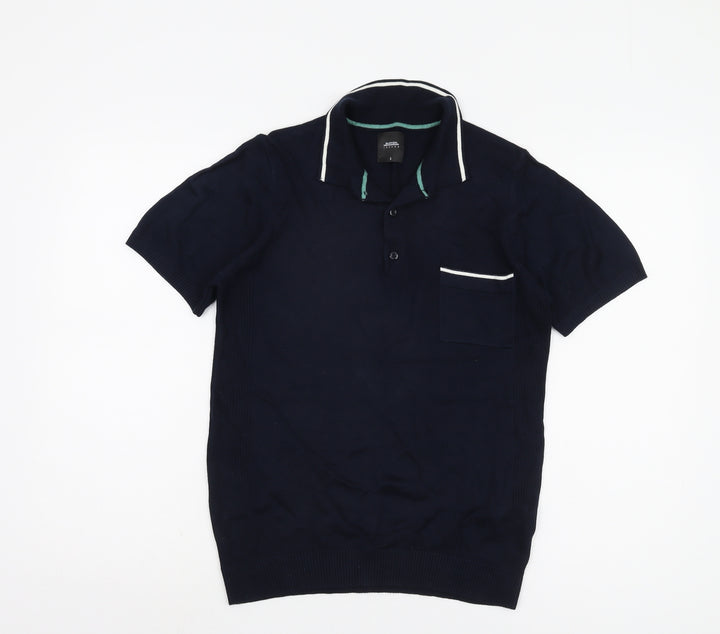 Burton Menswear Blue Polo Shirt Size S for Men