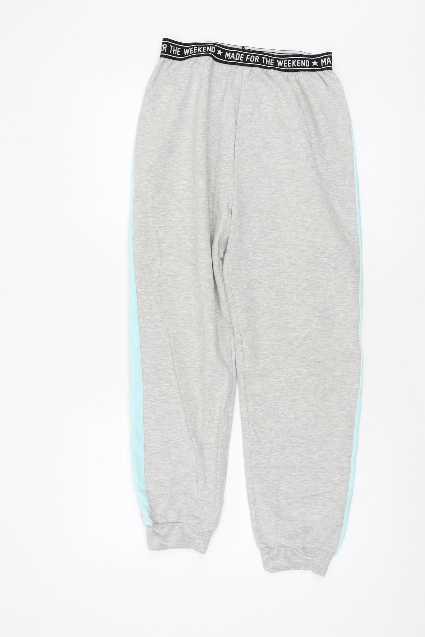 Marks and Spencer Girls Grey Jogger Trousers 13-14 Years