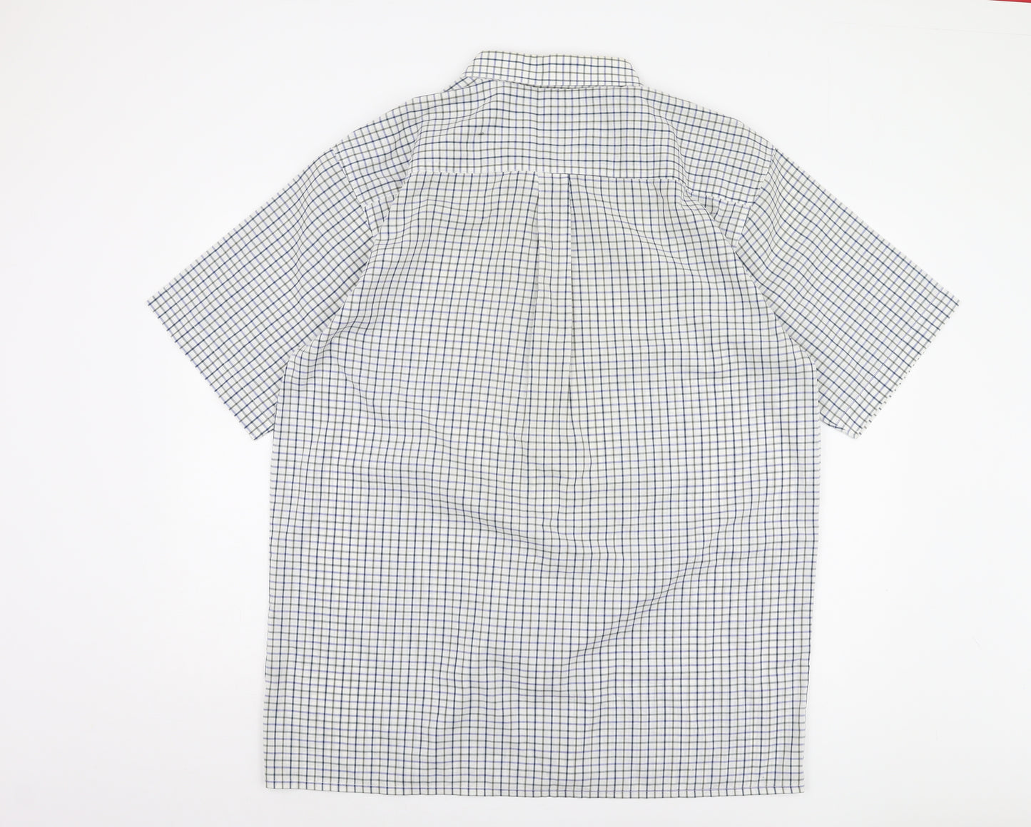 Tom Hagan Men's Multicoloured Check Shirt XL Casual