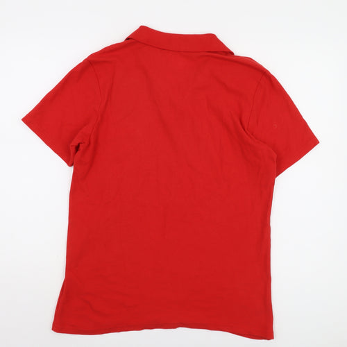 Fanatics Men's Red Polo, Medium, Football Sports
