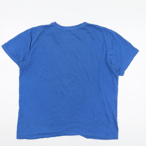 Store Twenty One Men's Blue Graphic T-Shirt M