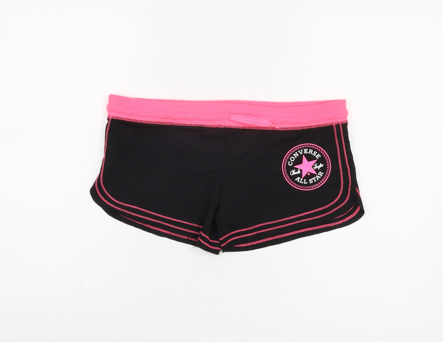 Converse Women's 2XL Black Sweat Shorts