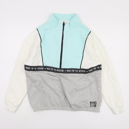 Marks and Spencer Girls Multicoloured Full Zip Sweatshirt