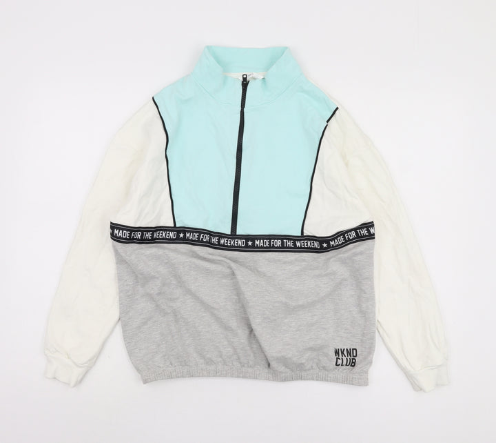 Marks and Spencer Girls Multicoloured Full Zip Sweatshirt