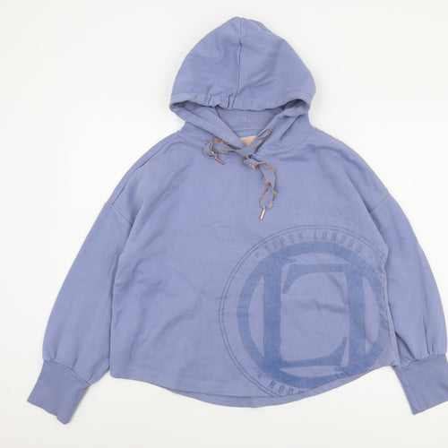 Lipsy Women's Blue Pullover Hoodie Size 12