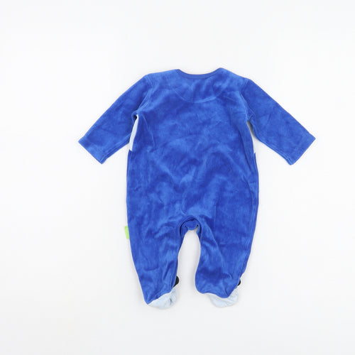 Disney Blue Mickey Mouse Unisex Babygrow 0-3M