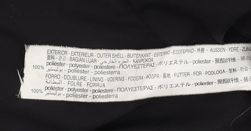 Stradivarius Black Puffer Waistcoat Women L