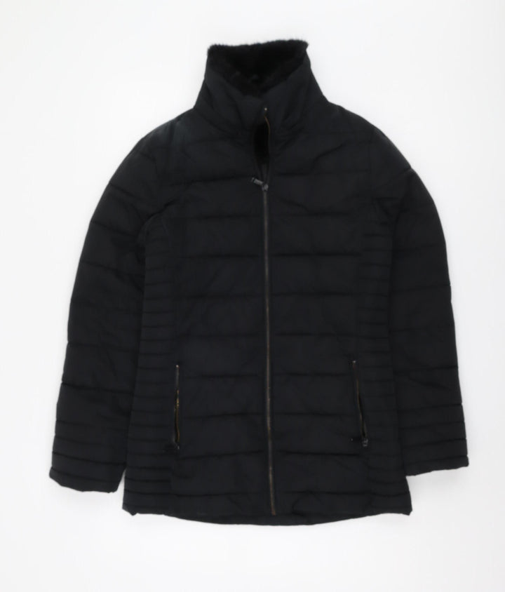 Firetrap Women's Black Puffer Jacket Size 8
