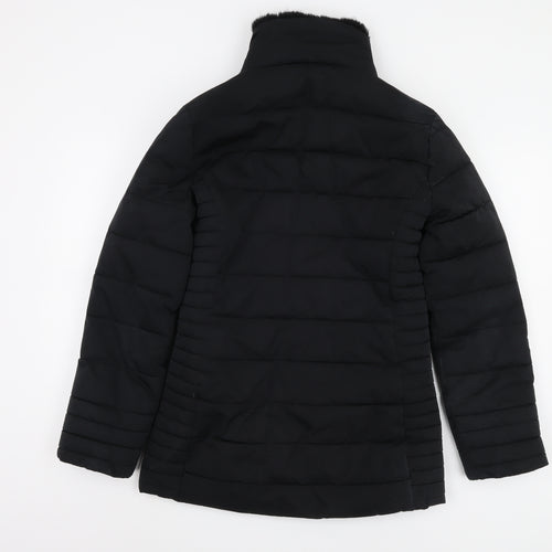 Firetrap Women's Black Puffer Jacket Size 8
