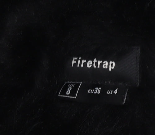Firetrap Women's Black Puffer Jacket Size 8