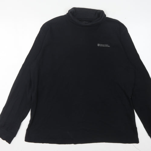 Mountain Warehouse Men's Black Long Sleeve Top - L