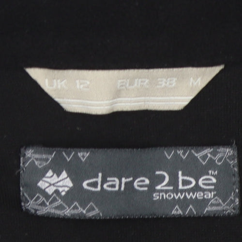 Dare2Be Women's Black Fleece Sweatshirt Size 12