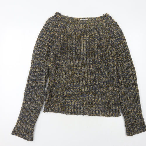 SoulCal & Co Womens Multicoloured Chunky Knit Pullover Jumper Size 10