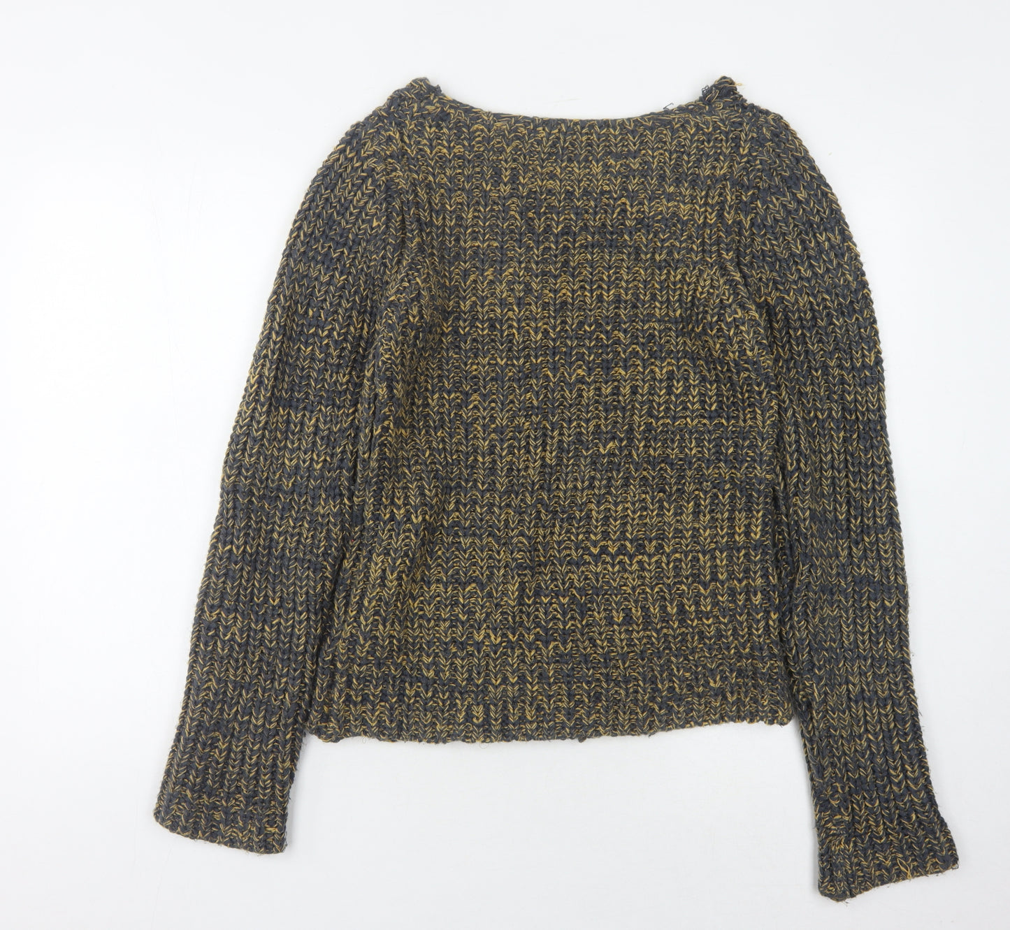 SoulCal & Co Womens Multicoloured Chunky Knit Pullover Jumper Size 10