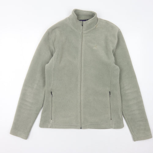 Kangol Unisex Green XL Fleece Jacket with Zip