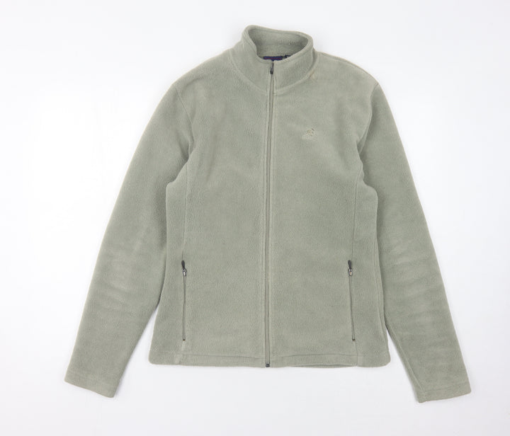 Kangol Unisex Green XL Fleece Jacket with Zip