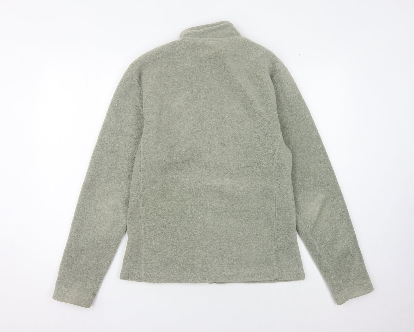 Kangol Unisex Green XL Fleece Jacket with Zip