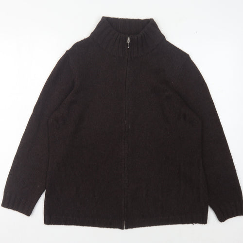 Windsmoor Women's Black Full Zip Jumper L