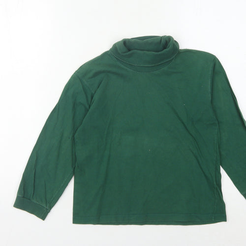 Laura Ashley Girls Green High Neck Long Sleeve T-Shirt 8-9 Years