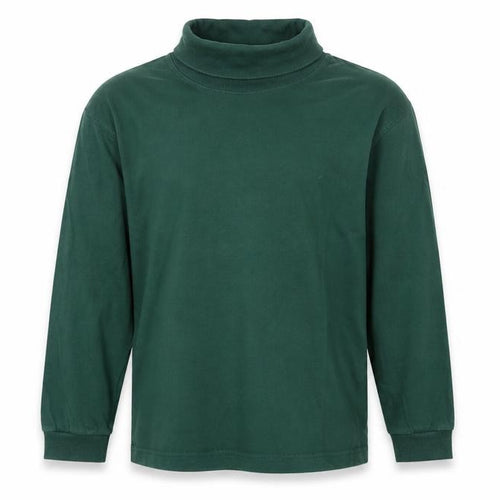 Laura Ashley Girls Green High Neck Long Sleeve T-Shirt 8-9 Years