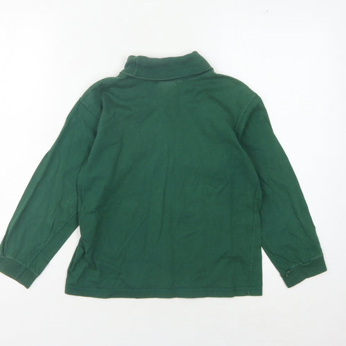 Laura Ashley Girls Green High Neck Long Sleeve T-Shirt 8-9 Years