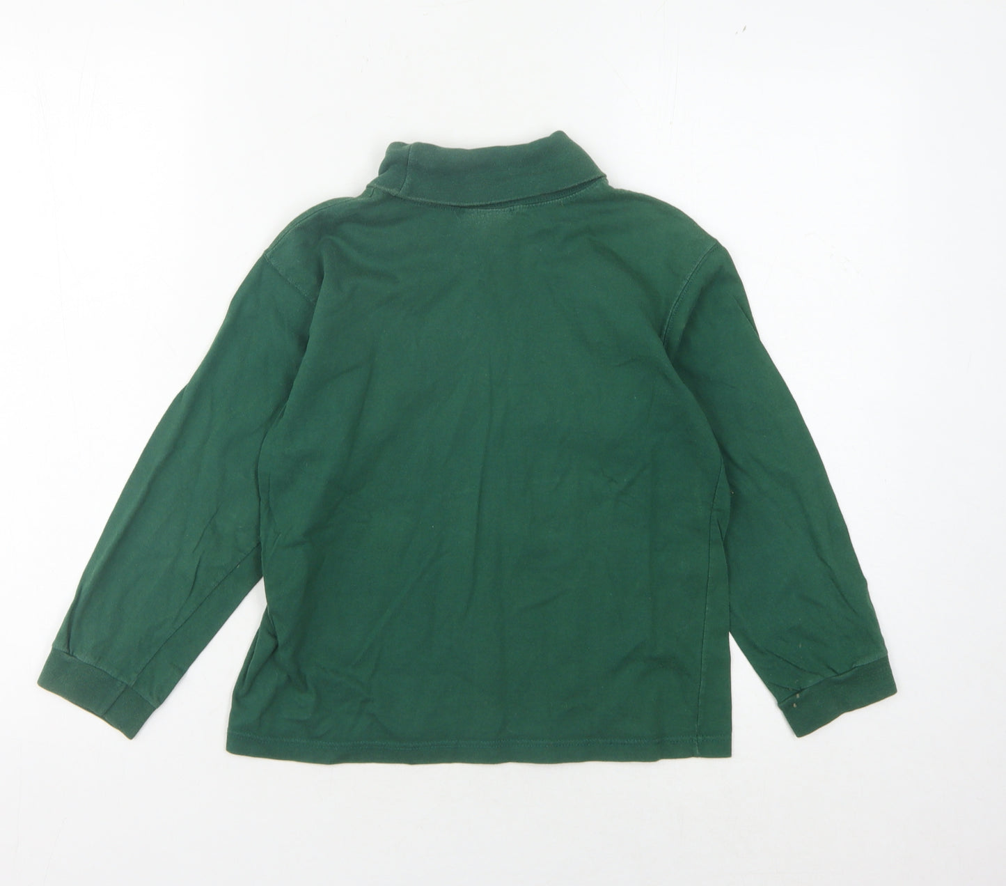 Laura Ashley Girls Green High Neck Long Sleeve T-Shirt 8-9 Years