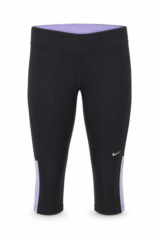 Front view of Nike Women's Black XS Compression Shorts