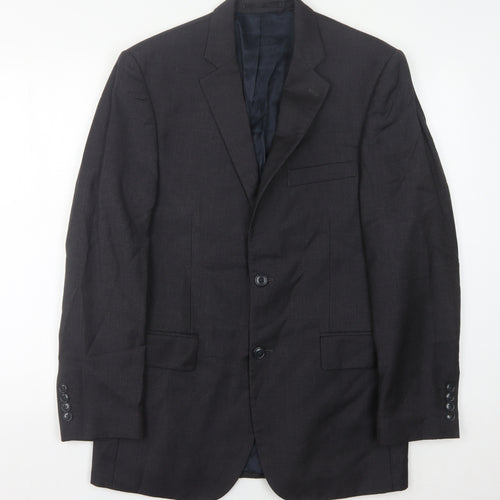 Austin Reed Men's Grey Blazer 38R Wool Classic
