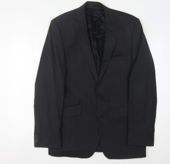 Stvdio Jeff Banks Men's Black Blazer 42L