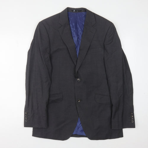 Austin Reed Grey Wool Men's Blazer Size 40R