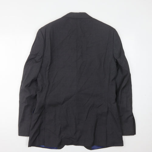 Austin Reed Grey Wool Men's Blazer Size 40R
