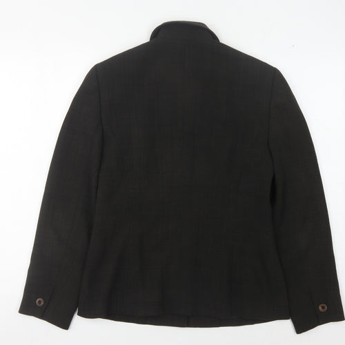 Austin Reed Women's Black Blazer 8 Four-Button Workwear