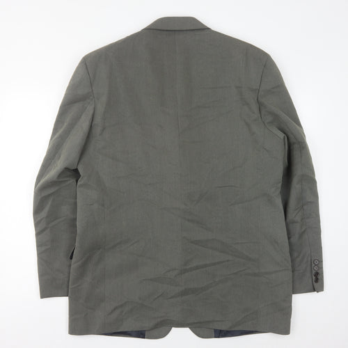 Daniel Hechter Men's Green 42 Regular Blazer Jacket