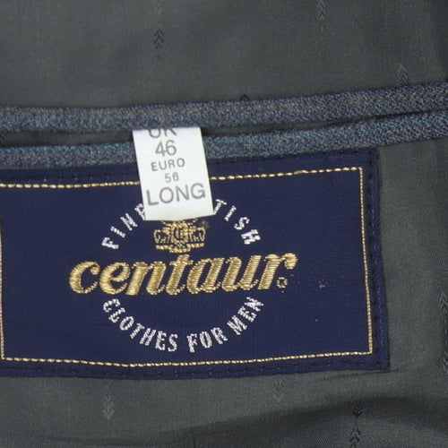 Centaur Men's Grey Blazer 46 Long Jacket Formal