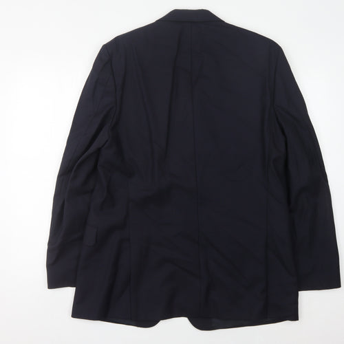 Austin Reed Men's Black Wool Blazer 42R Regular Fit
