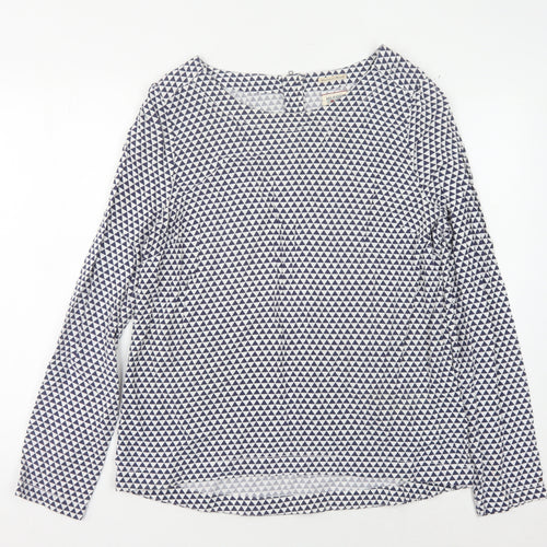 Hilfiger Denim Women's Medium Geometric Long Sleeve Top