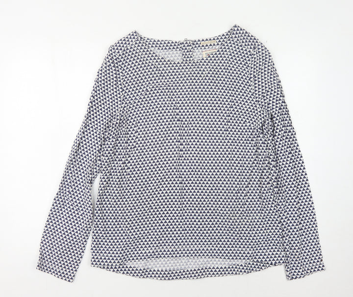 Hilfiger Denim Women's Medium Geometric Long Sleeve Top