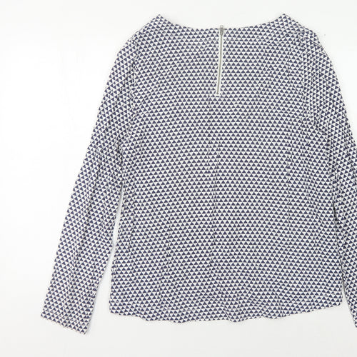 Hilfiger Denim Women's Medium Geometric Long Sleeve Top