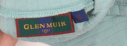 Glenmuir Green Roll Neck Jersey Unisex XL