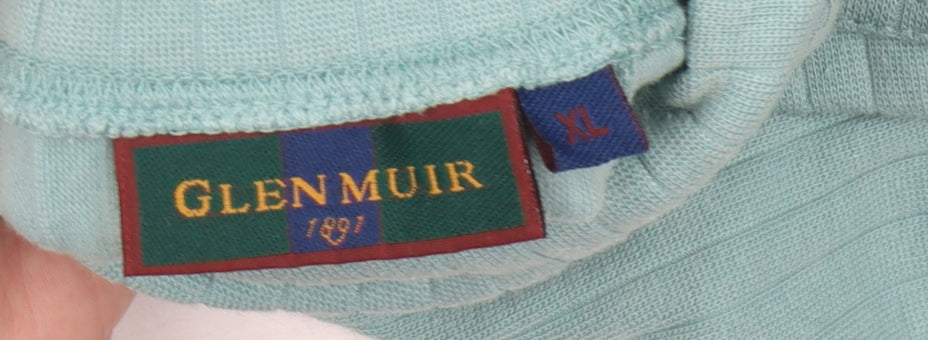 Glenmuir Green Roll Neck Jersey Unisex XL