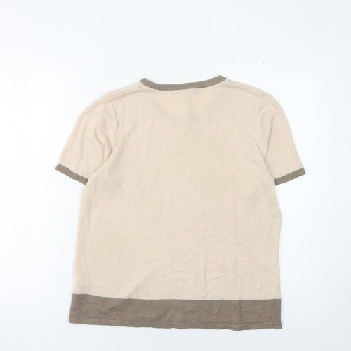 Eastex Women's Beige Pullover Jumper Size 12