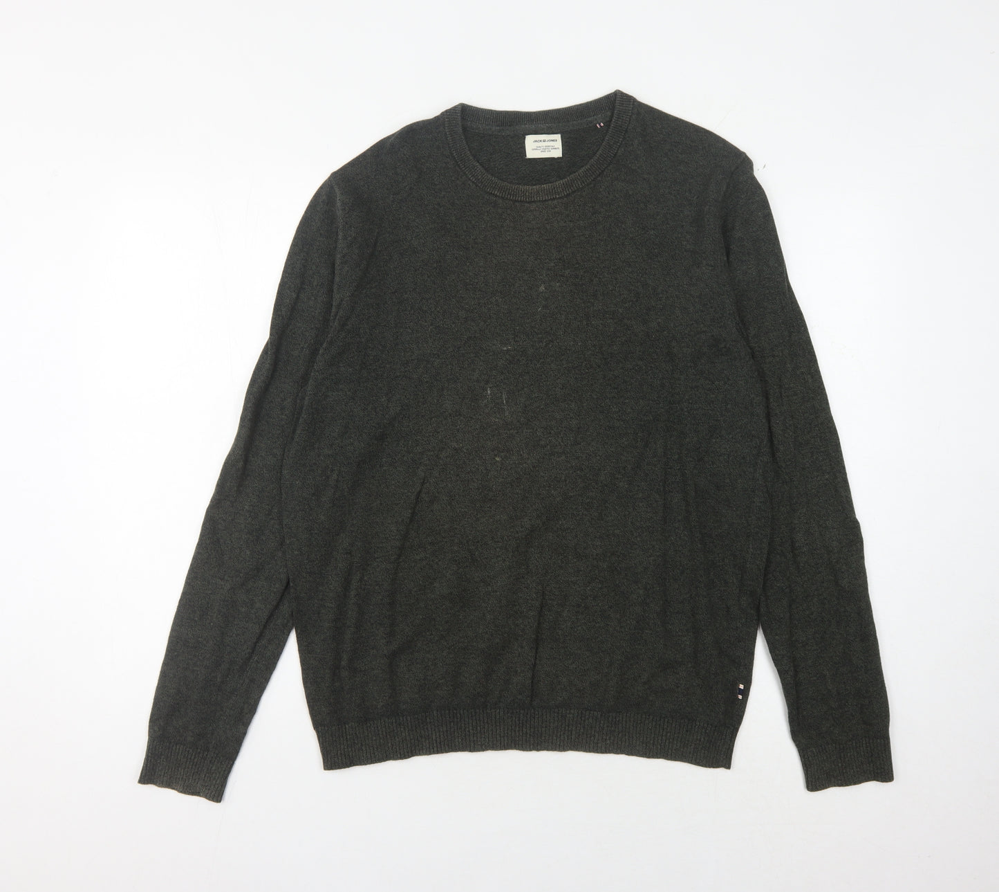 Jack & Jones Men's Black Pullover Jumper L