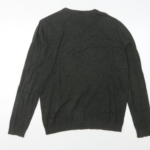 Jack & Jones Men's Black Pullover Jumper L