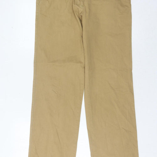 Barbour Men's Beige Chino Trousers Size 12
