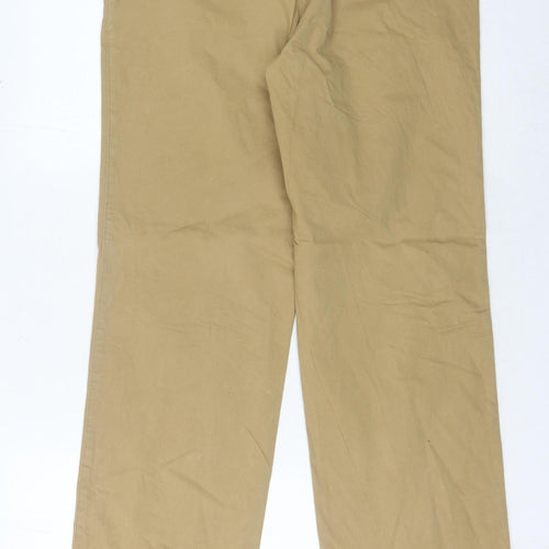 Barbour Men's Beige Chino Trousers Size 12