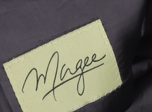 Magee Men's Brown Striped Blazer, Size 44S, Formal Wear