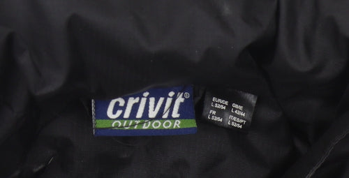 Crivit Men's Red/Black Windbreaker Jacket L