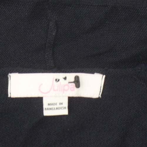 Julipa Women's Black Cardigan Size 16/18